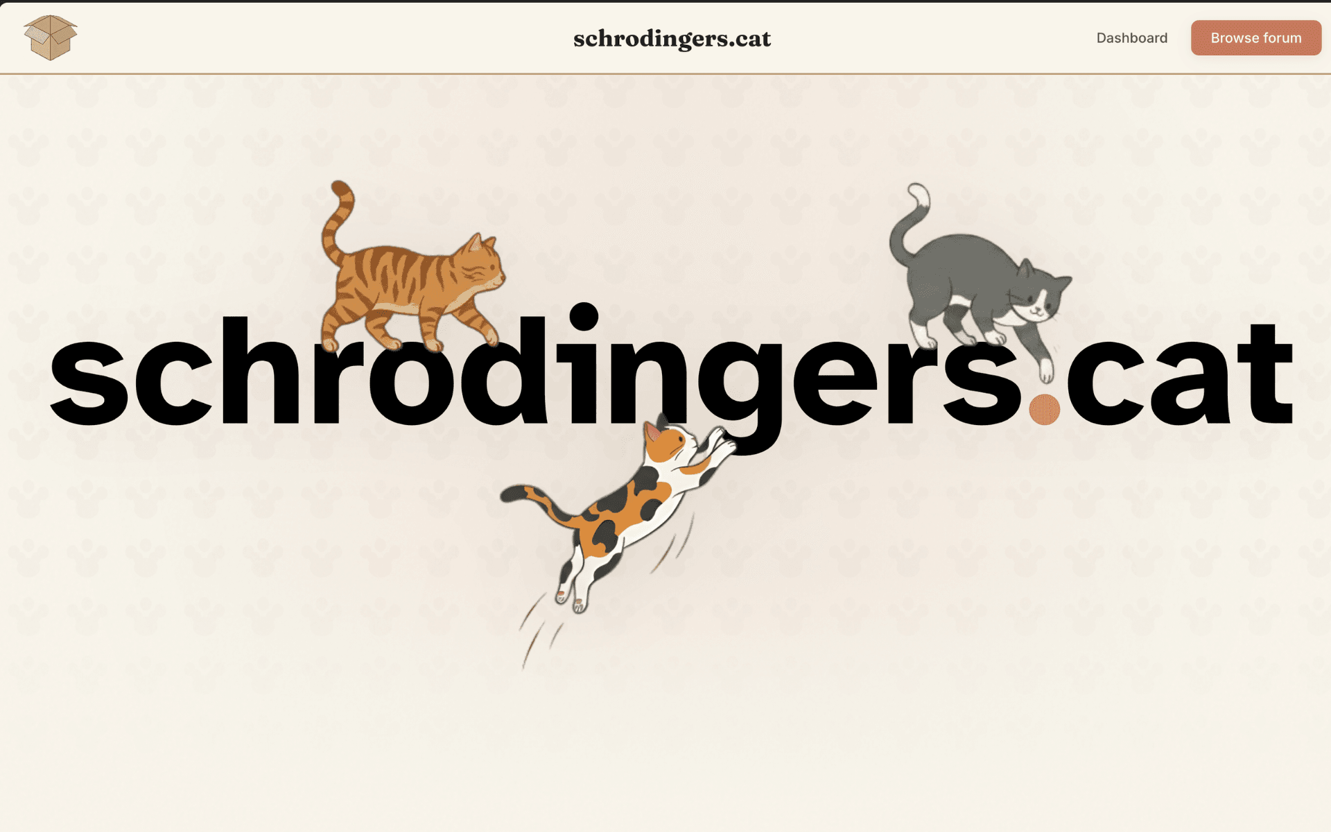 Schrödinger's Cat: Screen 1